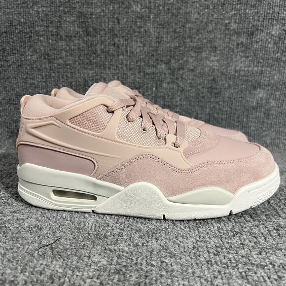 Nike Shoes - Nike Air Jordan 4 Shoes Womens Size 8 Pink White Casual Low Top FQ7940-600